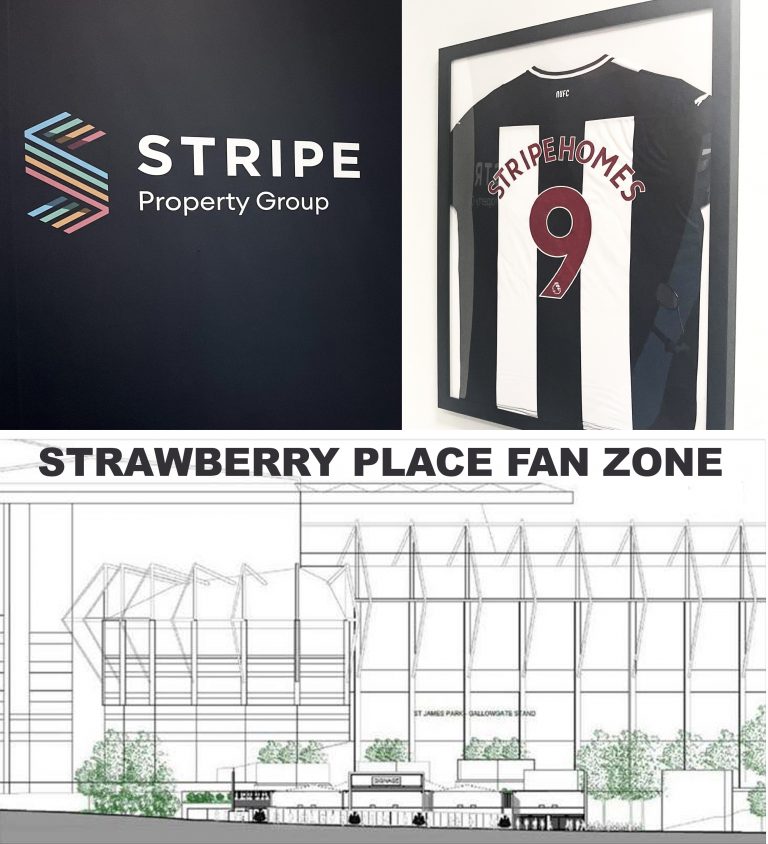 strawberry place fan zone